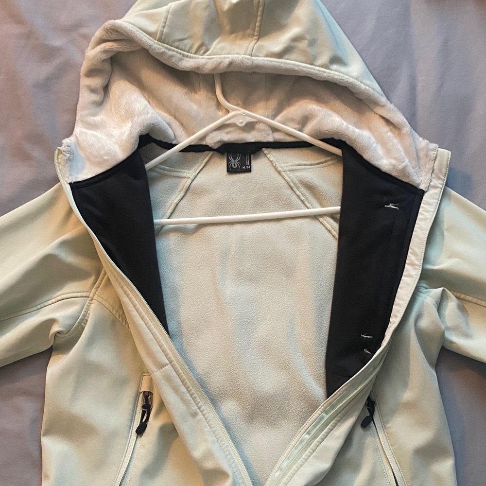 Light Gray Hooded Jacket - image 3